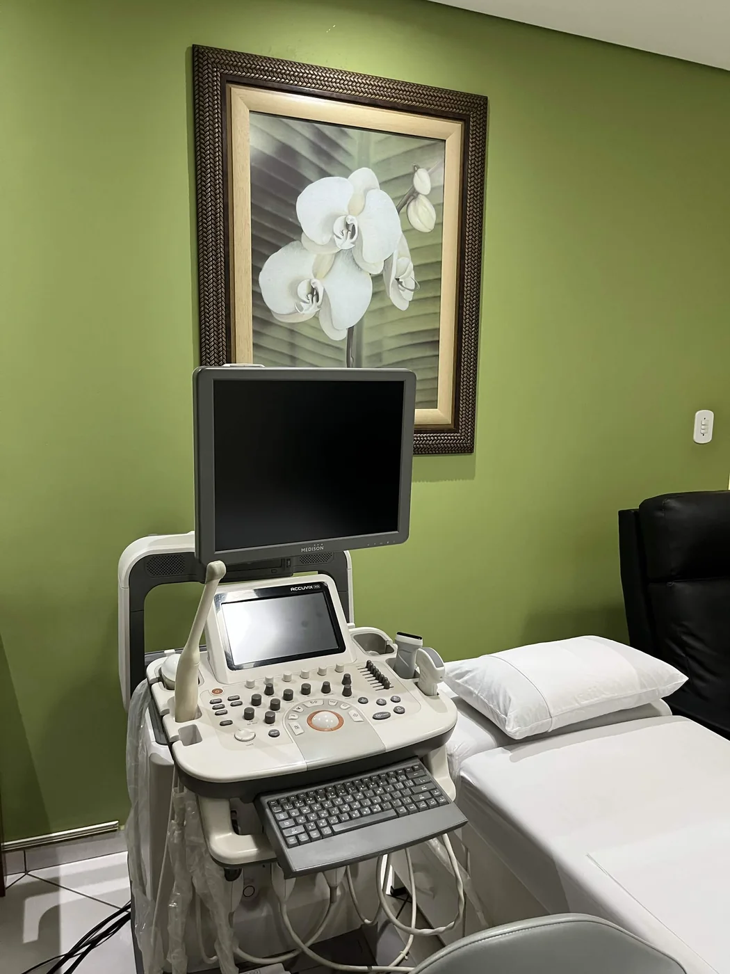 Equipamento de ultrassom da VivatSaúde